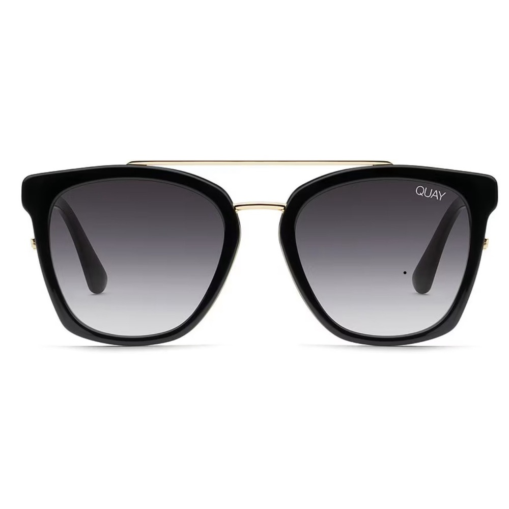 NWT Quay Australia Sweet Dreams Sunglasses Tortoise Brown Fade Oversized - Picture 2 of 8
